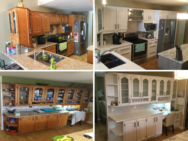 Kitchen cabinet refinishing